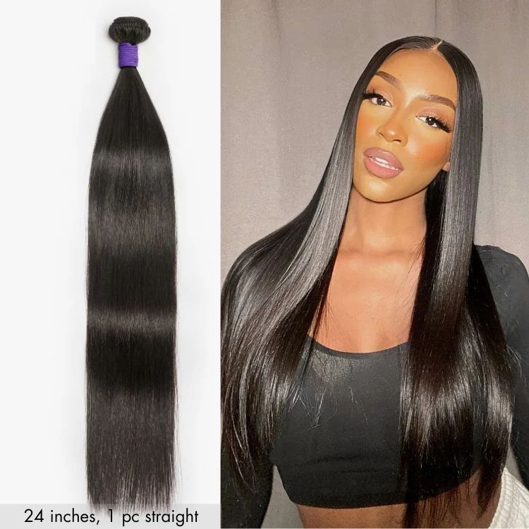 Upgraded Brazilian Hair | Straight / Body Wave 100% Virgin Human Hair Bundles 1pc / 3pcs-09
