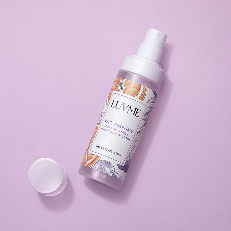 Luvme Hair premium wig perfume spray with organic vegan formula, long-lasting freshness and odor neutralizer for wigs