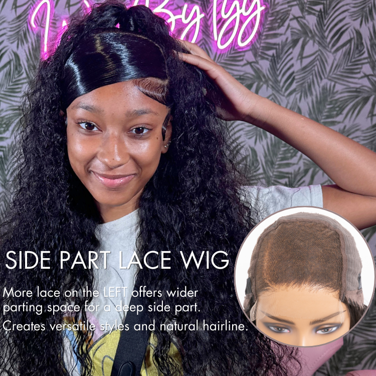 PreMax Wigs | Ear to Ear Super Natural Hairline Deep Wave Glueless 5x5 Upgraded Lace Front Long Curly Wig Pre-Cut Lace-12