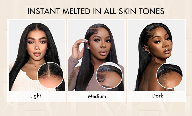 1 SEC INSTALL WIG | Honey Blonde Highlight / Natural Black Kinky Curly Glueless Minimalist HD Lace Classic Short Wig Pre-Cut Lace-19