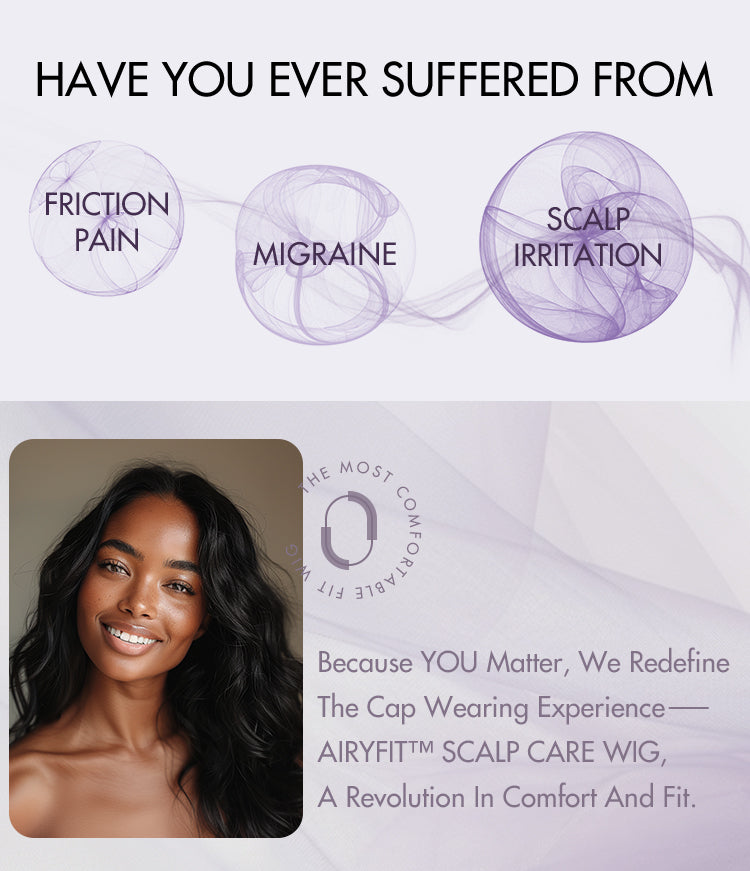 Special Deal | AiryFit™ Scalp Care Wigs Deep Parting Loose Body Wave Humam Hair Wig 11x6 Frontal HD Lace Glueless Wig-11