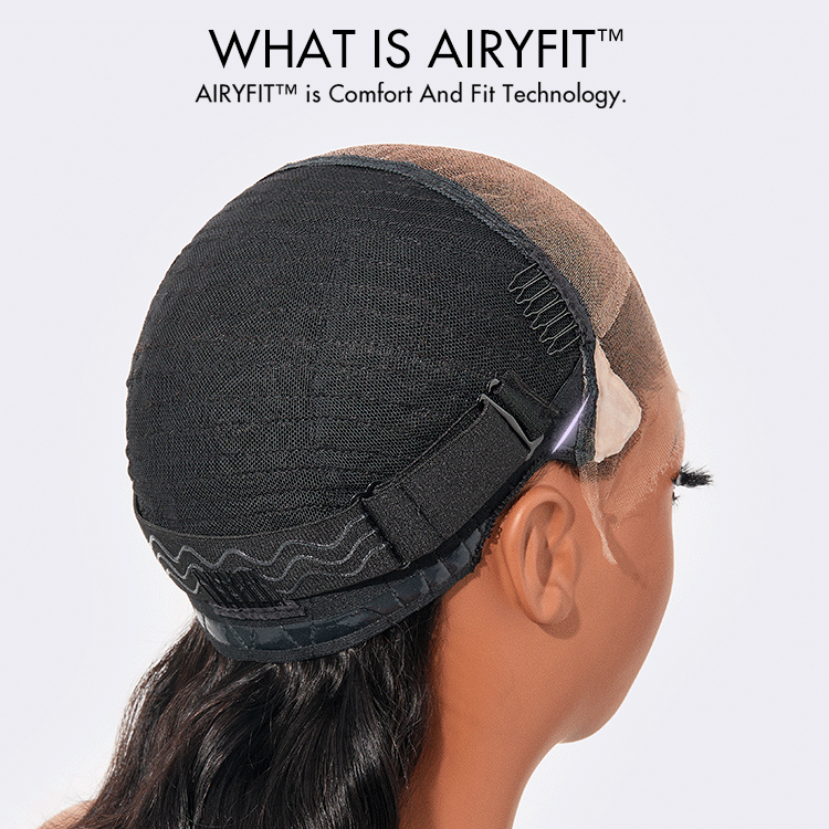 VIP Price | AiryFit™ Scalp Care Wigs | Deep Parting Loose Body Wave Humam Hair Wig 11x6 Frontal HD Lace Glueless Wig-13
