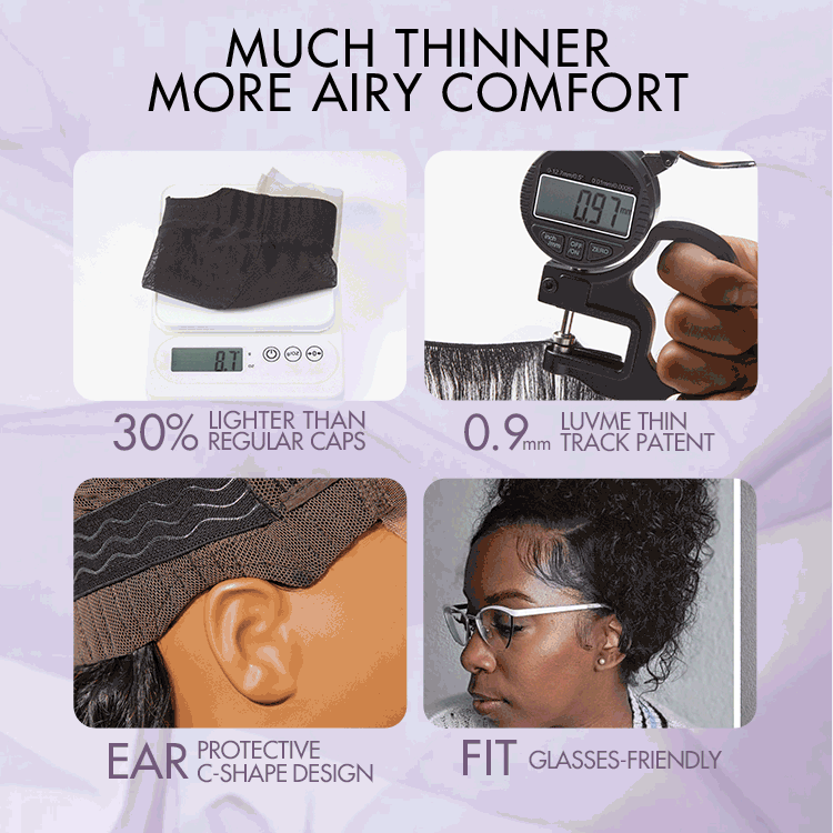 Special Deal | AiryFit™ Scalp Care Wigs Deep Parting Loose Body Wave Humam Hair Wig 11x6 Frontal HD Lace Glueless Wig-15