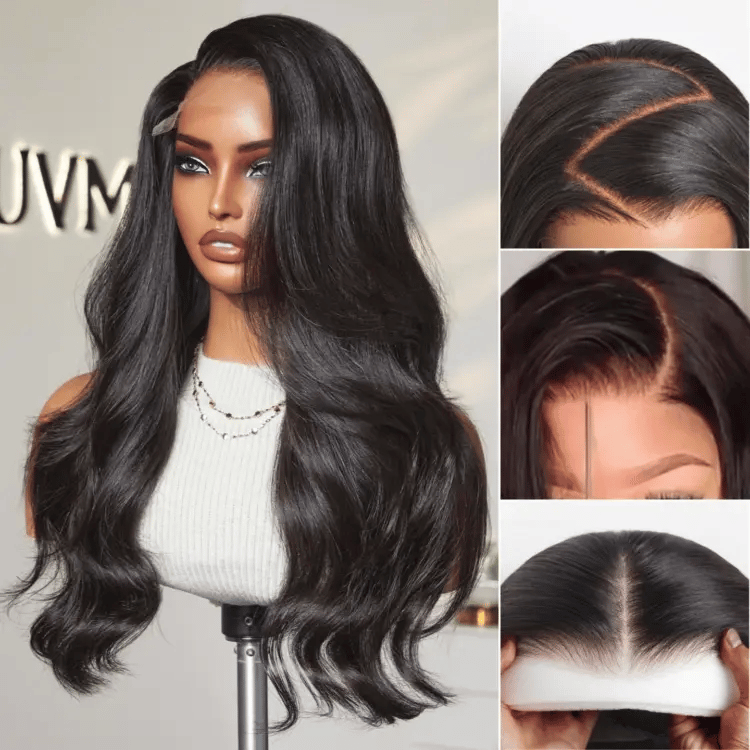 Luvme Hair PartingMax Glueless Wig Silky Straight 7x6 Closure HD Lace Pre Plucked & Bleached Breathable Cap - US Only-01