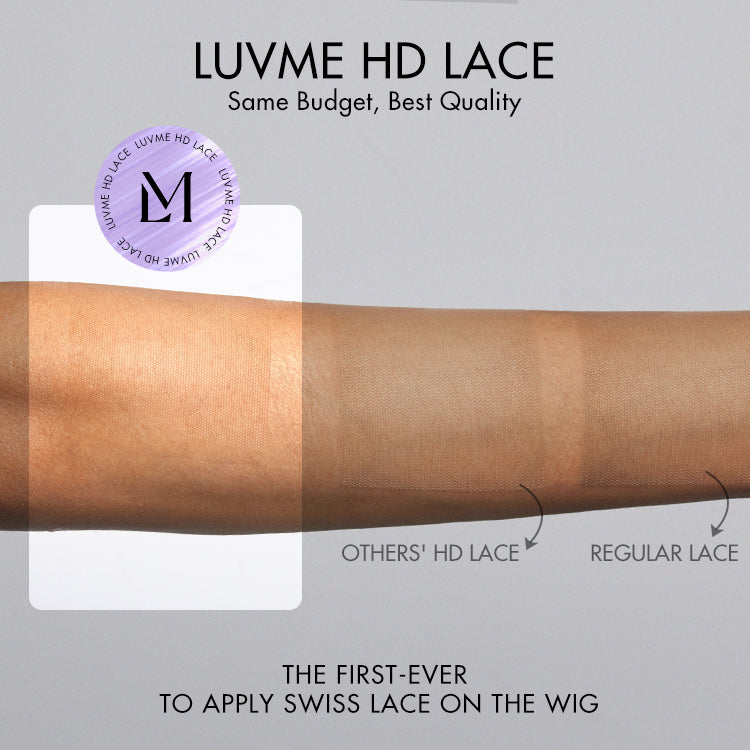 Luvme Hair All-Day Comfort glueless body wave wig with 7x6 HD lace closure, pre-cut, plucked, and bleached for easy wear