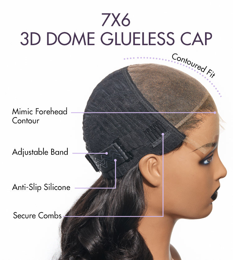 BOGO Sale | Luvme Hair PartingMax Glueless Wig Loose Body Wave 7x6 Closure HD Lace Pre Plucked & Bleached Ready to Go-02