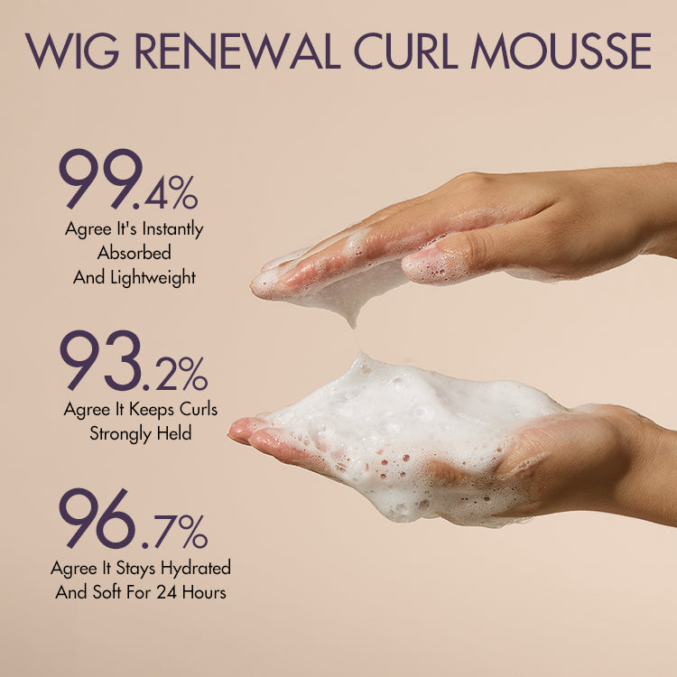 EXCLUSIVE ADD-ON|US Only | Wig Curl Mousse with Coconut Oil & Shea, Bounceable Curls, Strong Hold, Frizz Control Styling-05