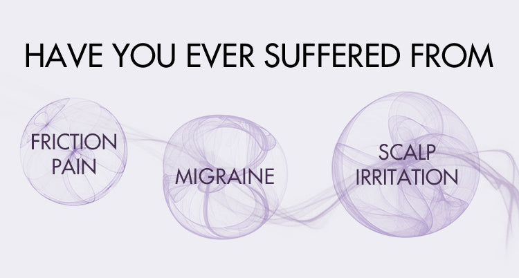 AiryFit™ Scalp Care Wigs - Brown Highlights Silky Blunt Cut Bob Snugfit Glueless Minimalist HD Lace Wig Pre-Cut Lace-11