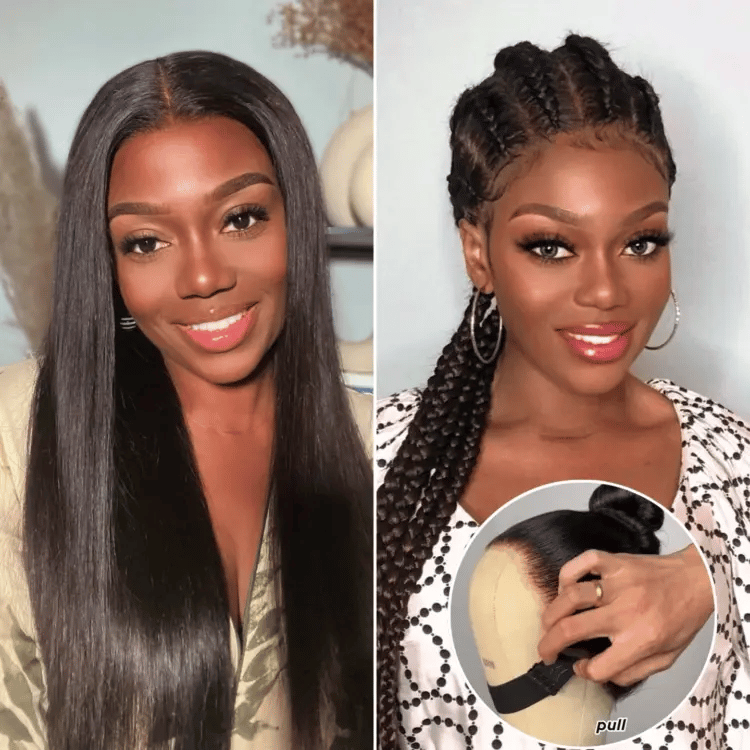 PreMax Wigs - Luxury Classic Silky Straight HD Full Lace Flexi-Fit Invisi Drawstring Cap Human Hair Wig-02