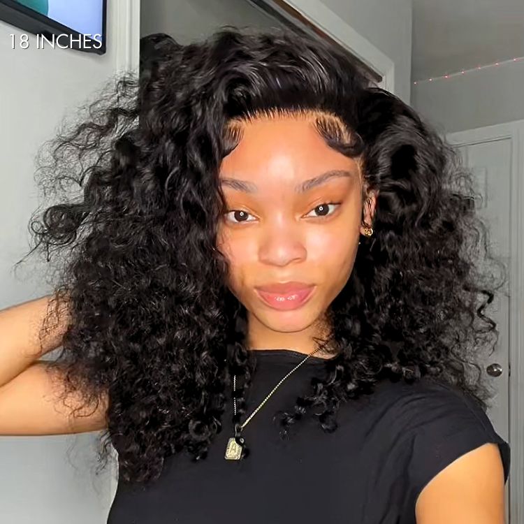 PreMax Wigs | Flexi-Fit Invisi Drawstring Cap 360 HD Lace Water Wave / Body Wave / Straight Long Wig Pre-Cut Lace-15