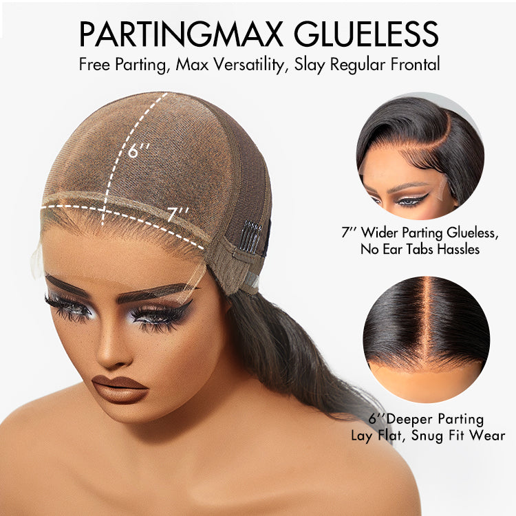 Luvme Hair Water Wave 7x6 Closure Lace Wig with HD lace, 100% human hair, ready-to-wear glueless water wave hairstyle
