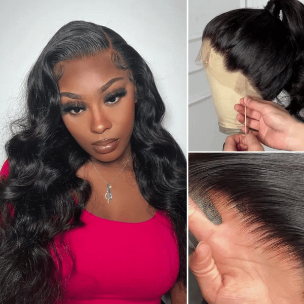 PreMax Wigs - Flexi-Fit Invisi Drawstring Cap 360 HD Lace Loose Body W