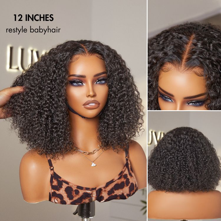 Crownease™ Go Natural Ease | Soft Kinky Curly Glueless 5x5 Closure HD Lace Wig Ready to Go-03