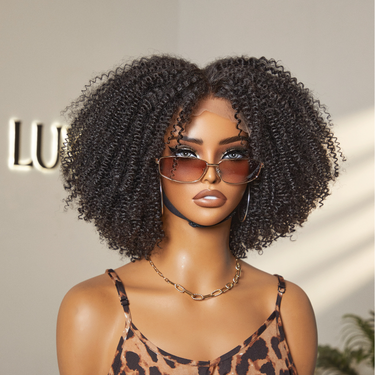 Special Deal | Breathable Cap Natural Bouncy Fluffy Jerry Curl Glueless 5x5 Closure Lace Wig Ready to Go-02