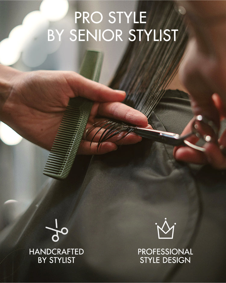 Special Deal | Brown Highlight Middle Part Effortlessly Chic Layered Haircut Wavy Glueless HD Minimalist Lace Short Wig-08