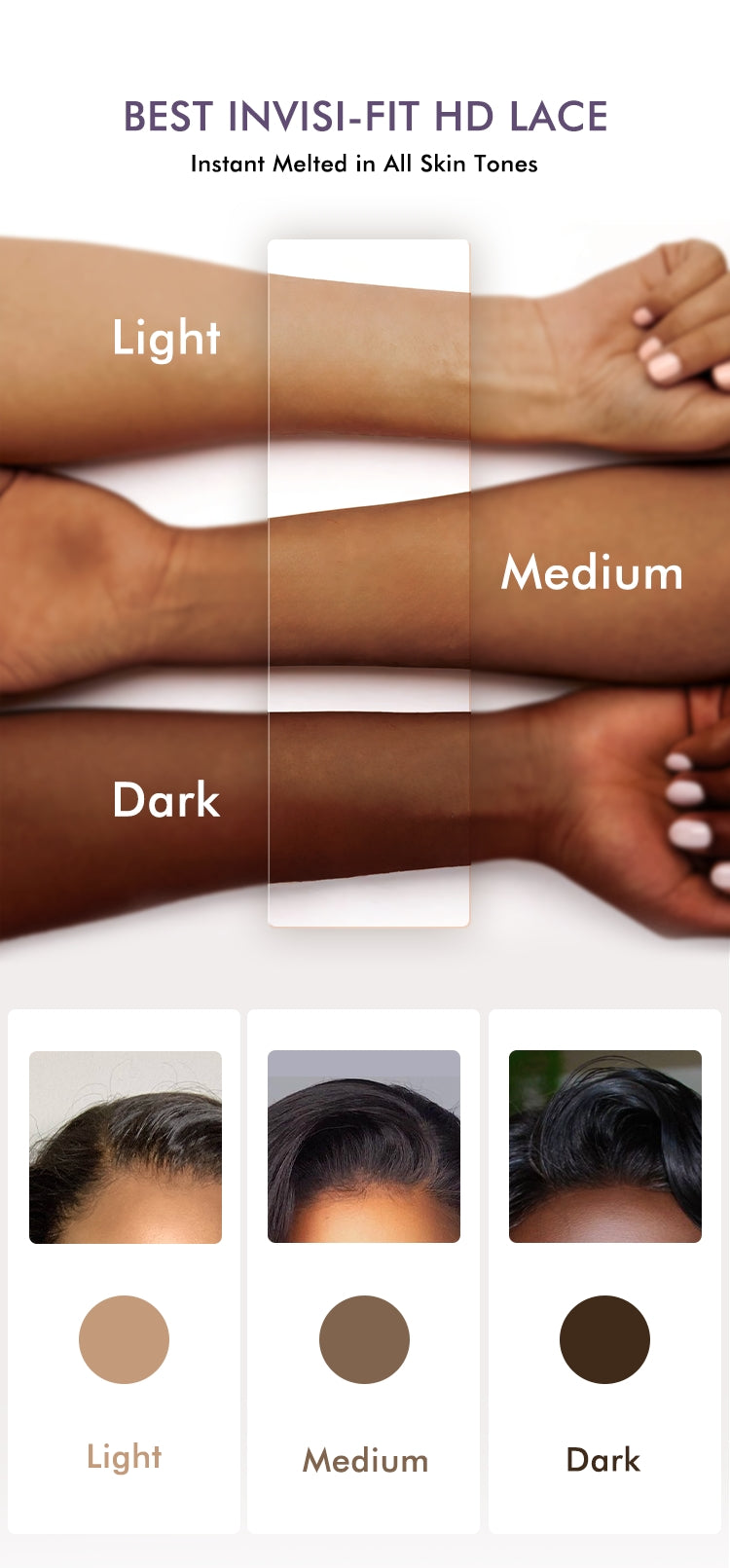 Luvme All-Day Comfort™ Wig Blonde Highlight Blunt Cut Bob Glueless Minimalist HD Lace Short Bob Wig Pre-Cut Lace-30