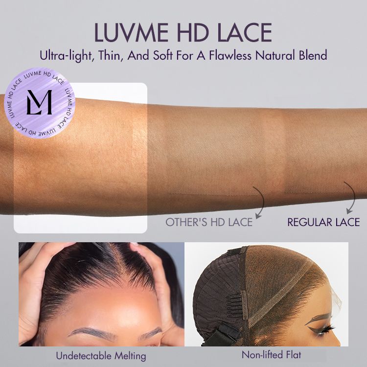 Luvme Hair PreMax 2.0 Wigs, 13x5 HD lace frontal wig with loose body wave, ear-to-ear, glueless, natural C part style