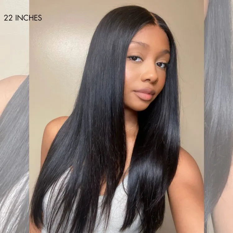 U Part Quick & Easy Affordable 100% Human Hair Wig-06