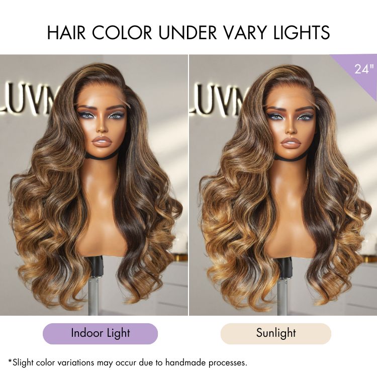 Exclusive Sale | Luvme All-Day Comfort™ Wig Glueless 7x6 Closure HD Lace Loose Body Wave Long Wig Pre-Cut Lace-15