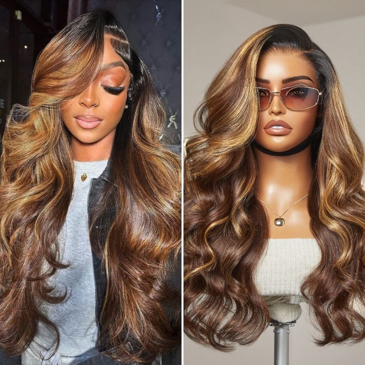New Customers Only | Luvme All-Day Comfort™ Wig Glueless 7x6 Closure HD Lace Loose Body Wave Long Wig Pre-Cut Lace-11