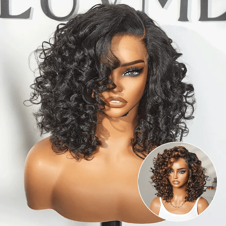 Luvme Hair Mature Bouncy Left C Part Loose Wave Glueless Minimalist HD Lace Wig Pre Cut Lace-01
