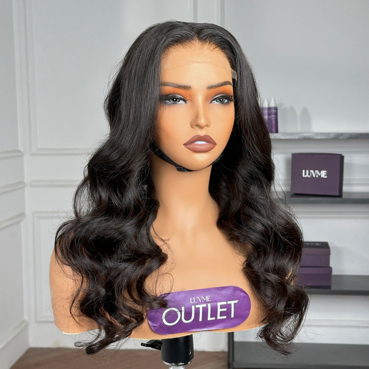 Luvme Hair loose wave glueless 5x5 closure HD lace long wig displayed on a mannequin head.