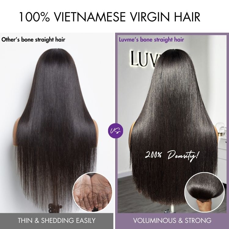 Luvme All-Day Comfort Wig 200% Density Bone Straight Glueless 7x6 Closure HD Lace Human Hair Wig Pre-Cut Lace-03