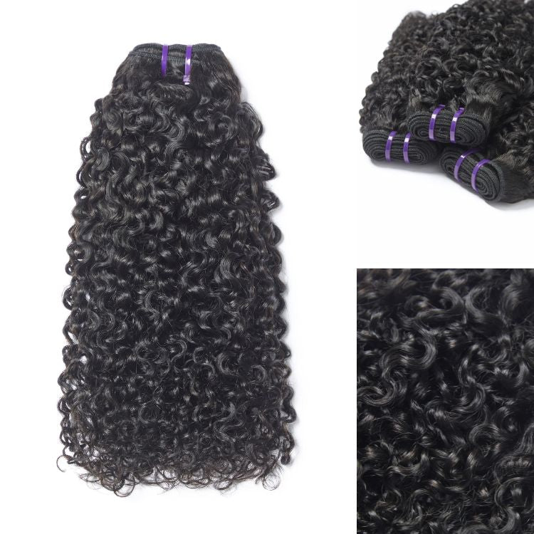 Messy Curly 100% Virgin Human Hair Bundles 1pc / 3pcs-07
