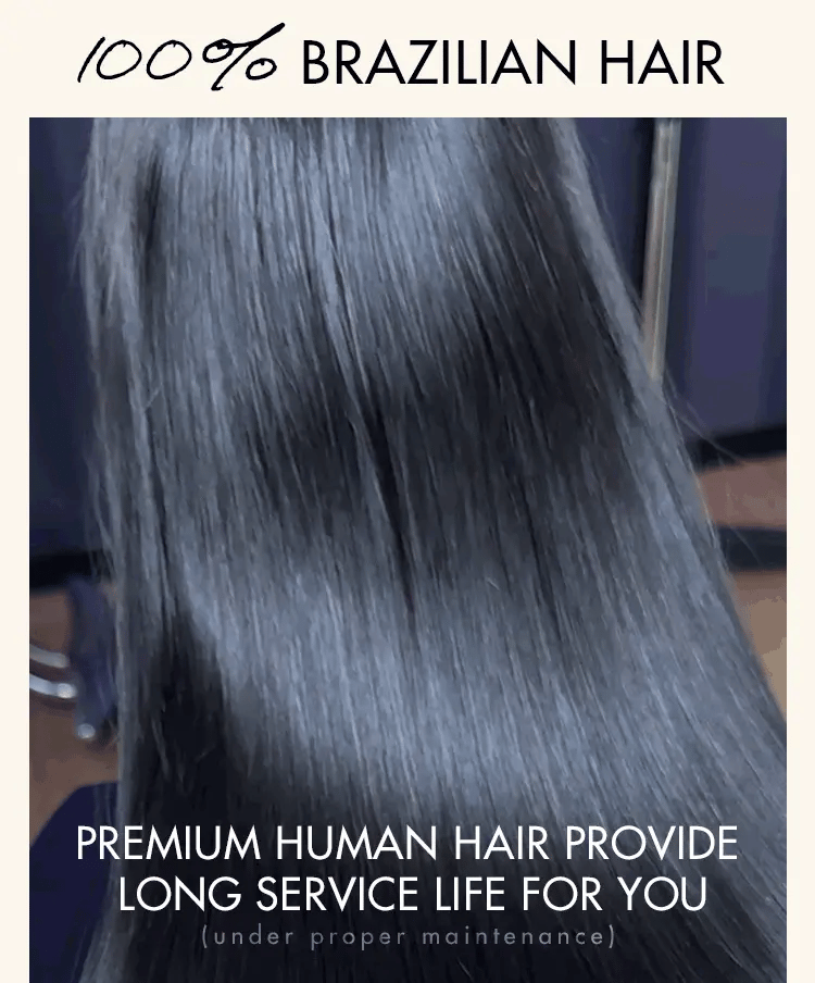 Body Wave Invisible Edge Clip in Hair Extensions Human Hair 110g 6pcs with Free Gift