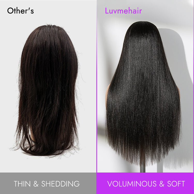 Luvme Too Easy Texture Wig Yaki Straight Glueless Headband Wig Flexi-Fit Drawstring-05