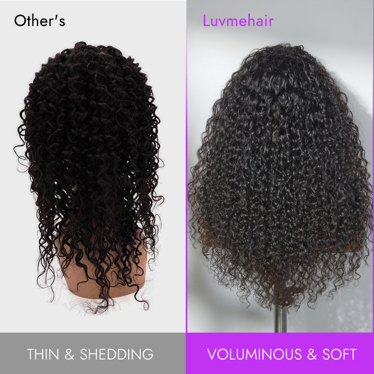 Luvme Too Easy Texture Wig Water Wave Glueless Headband Wig Flexi-Fit Drawstring (Get Free Trendy Headbands)-05