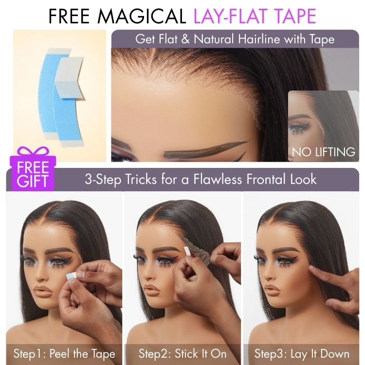 Special Deal | PreMax Water Wave Glueless Flexi-Fit Invisible Drawstring 13x4 Frontal Lace Fluffy Curly Wig Pre-Cut Lace-05