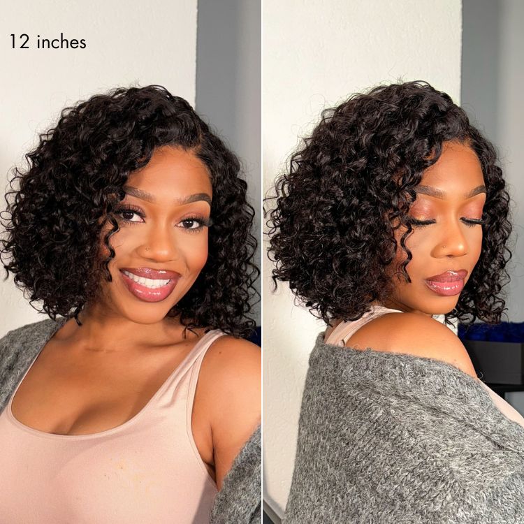 Crazy Wednesday | Luvme All-Day Comfort™ Wig Deep Wave Glueless Minimalist HD Lace Human Hair Curly Wig Pre-Cut Lace-05