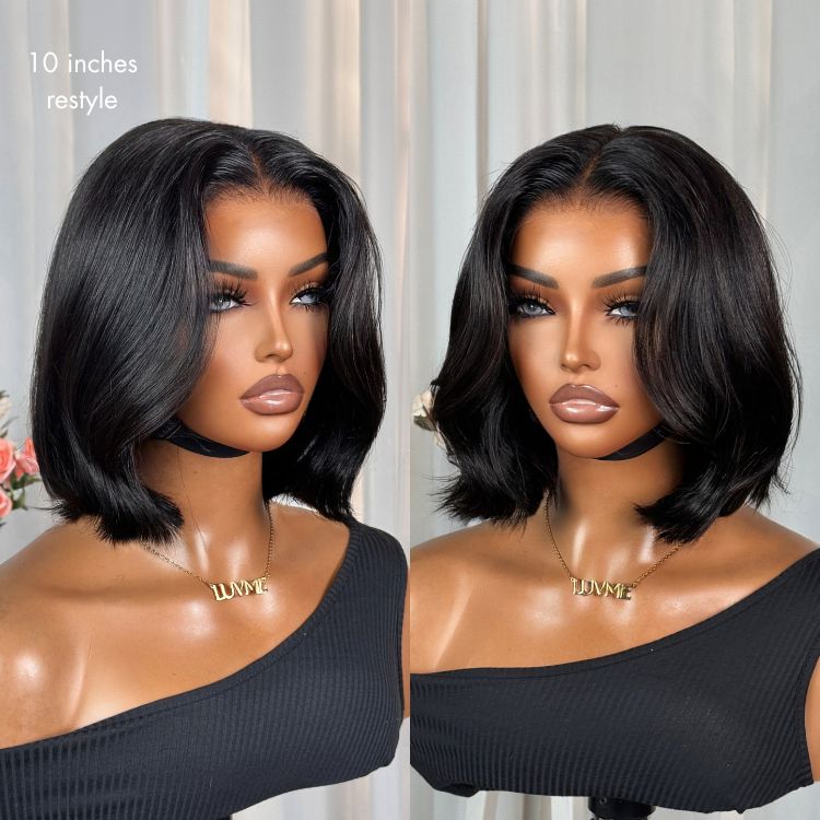 Luvme All-Day Comfort™ Wig Silky Blunt Cut Bob Glueless 7x6 Closure HD Lace Wig Pre-Cut Lace-21