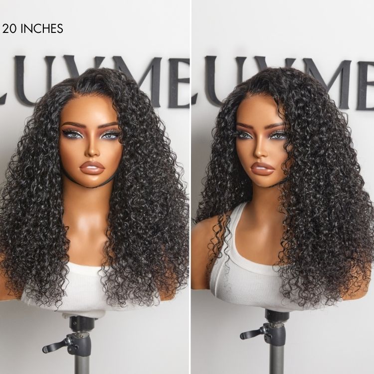 Water Wave Glueless 5x5 Closure Pre-Cut Lace Wet and Wavy Human Hair Wig Breathable Cap-09