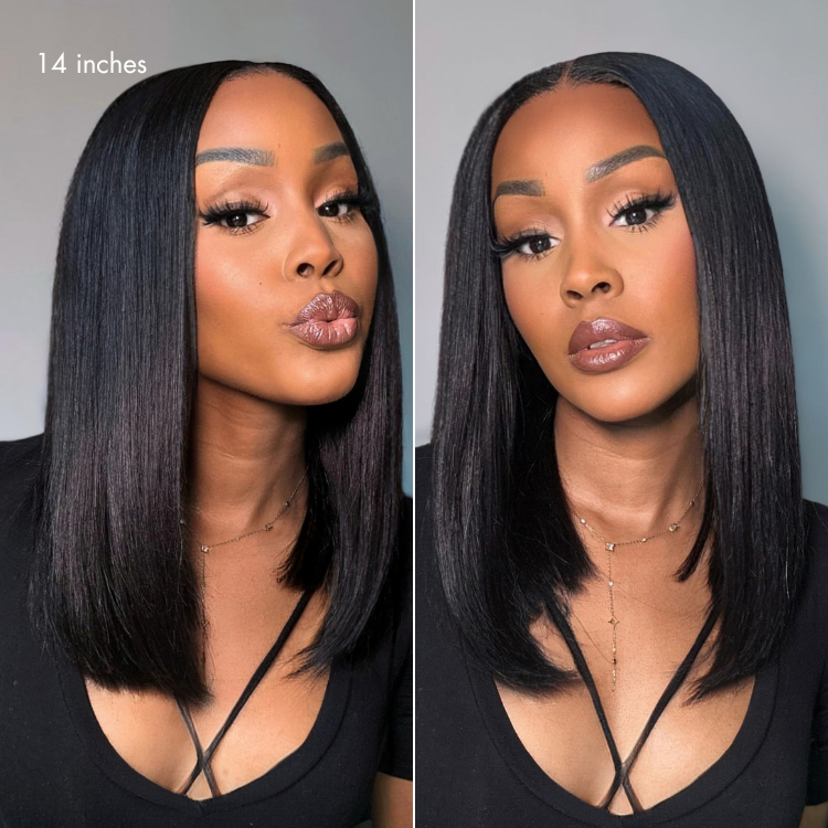 US Only - Luvme All-Day Comfort™ Wig 200% Density Bone Straight Glueless 7x6 Closure HD Lace Human Hair Wig Pre-Cut Lace-25