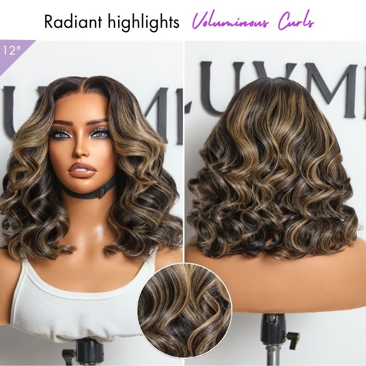 Luvme All-Day Comfort Wig Blonde Highlight Loose Wave Glueless Minimalist HD Lace T Part Wig Pre-Cut Lace-03