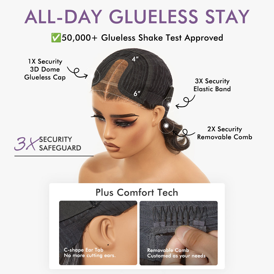 Luvme All-Day Comfort Wig Blonde Highlight Loose Wave Glueless Minimalist HD Lace T Part Wig Pre-Cut Lace-07