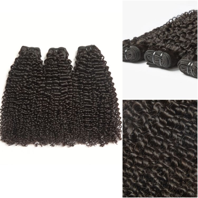 Luvme Too Easy Texture Kinky Curly 100% Virgin Human Hair Bundles 1pc / 3pcs-05