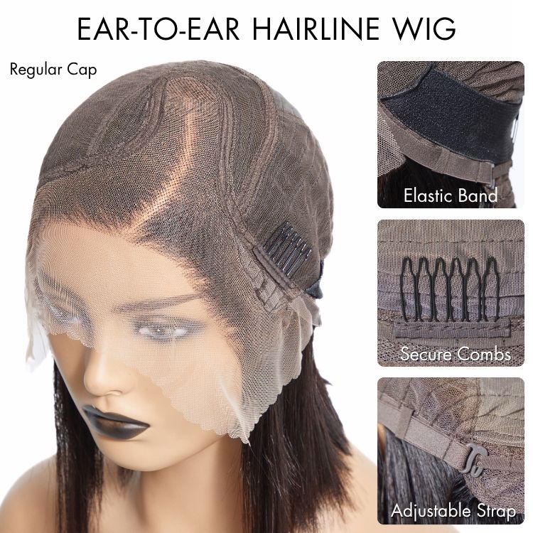 180% Density Face-Framing Trendy Curly Wig Glueless Ear-to-ear Wide T Lace Front Wig Human Hair Pre-Cut Lace-18