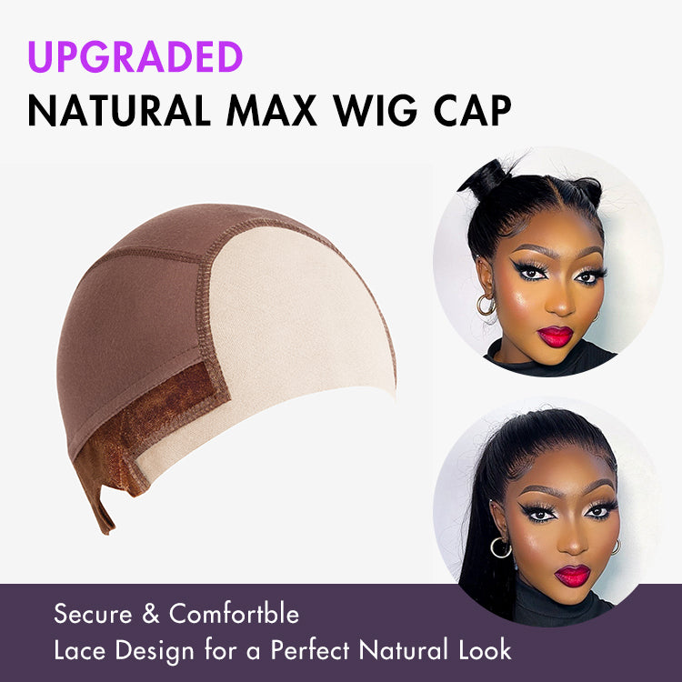 1pc Upgraded Natural Max Wig Cap 2.0 – Non-Slip Wig Gripper with Grip Band & Transparent Lace for Lace Front Wigs-01