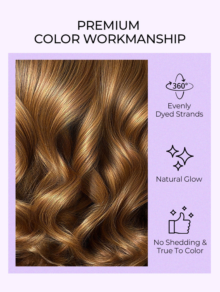 Bouncy Blonde Light Weight Left C Part Loose Wave Glueless 5x5 Closure Lace Wig Breathable Cap-10