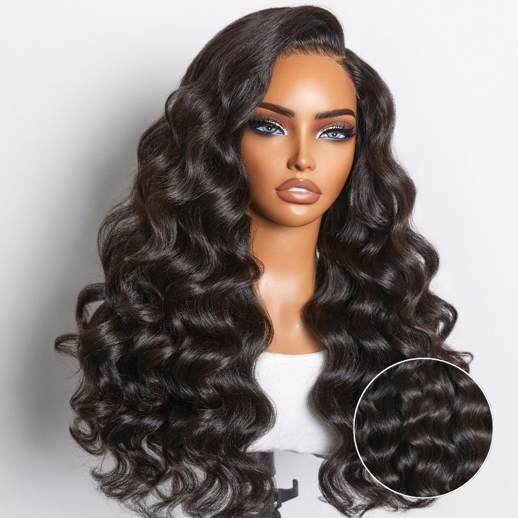Get Free Wig | Luvme All-Day Comfort™ Wig 180% Density Bouncy Wand Curly 7x6 Closure HD Glueless Wig Pre-Cut Lace - US Only-07
