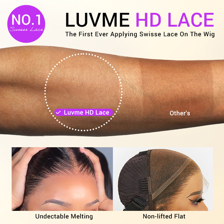 Coily Curly 5x5 Closure HD Lace Glueless Pre-Cut Wig with Breathable Cap-26