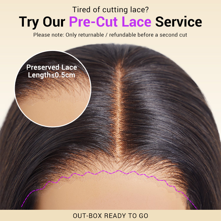 Coily Curly 5x5 Closure HD Lace Glueless Pre-Cut Wig with Breathable Cap-27