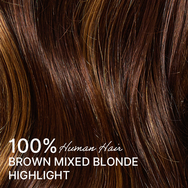Luvme All-Day Comfort™ wig with 7x6 HD lace closure, loose body wave, long style, pre-cut lace, glueless design.
