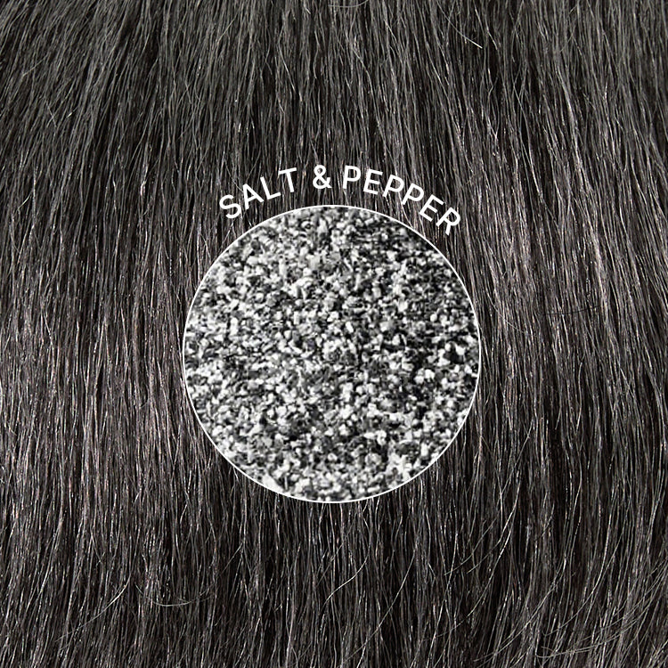 Elegant Salt & Pepper Grey Wig Loose Body Wave Glueless Minimalist Lace Short Wig Pre-Cut Lace-07