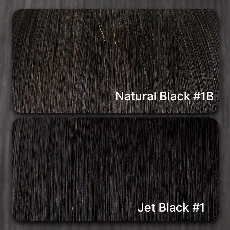Luvme Hair black bouncy curl wig with copper highlights, HD lace, pre-cut lace, glueless, natural look, minimalist style.