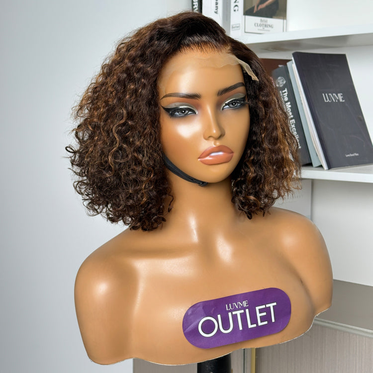 Special Deal | Blonde Highlights Curly Minimalist HD Lace Glueless Wig-01
