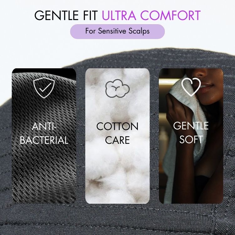 New Customers Only | Throw On & Go Salt & Pepper Short Pixie Cut Glueless Wig with Bangs 100% Human Hair Ultra Comfort Cotton Cap Hair Loss Friendly-04